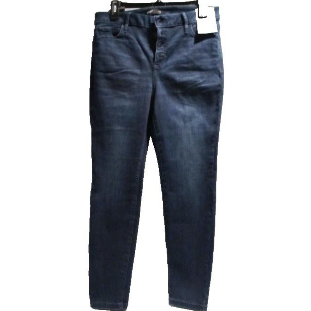 Simply Vera Wang Women's Stretchy Mid Rise Button Fly  Jeans Size 12P Petite NWT